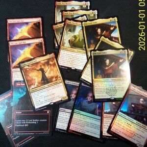 16x Magic The Gathering Avatar The Last Airbender Cards ~ Zuko Theme Deck Lot